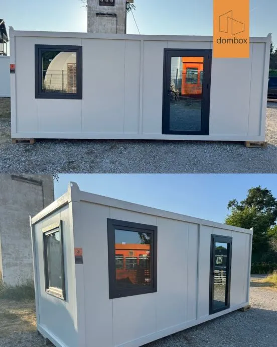 BRZA ISPORUKA - KONTEJNER 6x2,4m BIJELI - SAMO 3.499,00 EUR - cover