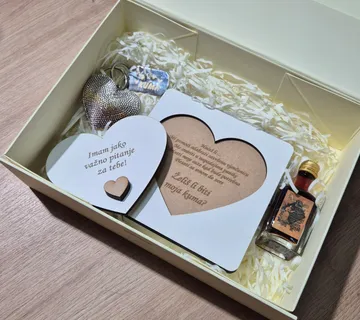 Poklon paket pitalica za kumu “Hoćeš li?” - cover