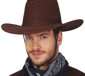 Kaubojski šešir izgled kože - cover