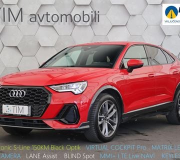 Audi Q3 Sportback 35TFSI S-Tronic S-Line 150KM VIRTUAL 360-KAMERA - cover