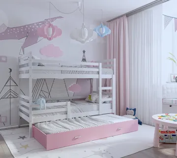 Jacek 3 krevet na kat s dodatnim krevetom – 200×90 - cover