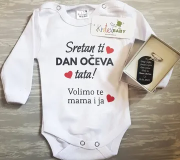 Komplet body i privjesak nevek (crni) - cover