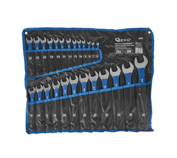 Set kombiniranih ključeva sa gumenom ručkom, 6 - 32 mm, 25 komada - cover