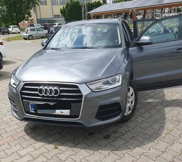 AUDI Q3 1,4 TFSI S-tronic PANORAMA TEMPOMAT NOVE GUME I AKU GRIJ SJEDA - cover