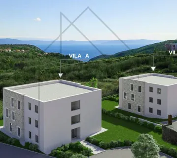 Labin, penthouse apartman u urbanoj vili s pogledom na more B7 - cover