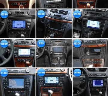 Mercedes W211 W219 original radio MULTIMEDIJA + PARKING KAMERA - cover