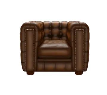 Chesterfield Royal Kingsley Fotelja | 1-sjedište | Antique Autumn Tan - cover