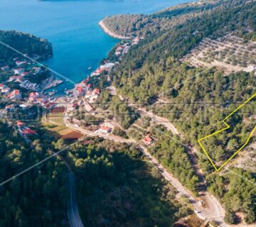 Poljoprivredna parcela s pogledom na more, Gršćica, otok Korčula - cover