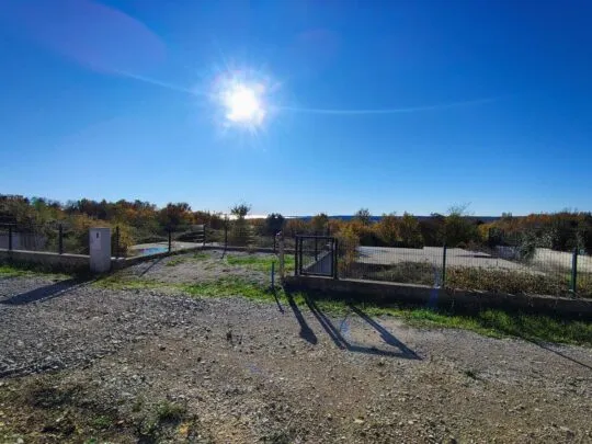 Istra Zemljište s pogledom na more u Labinu 620 m2 - cover