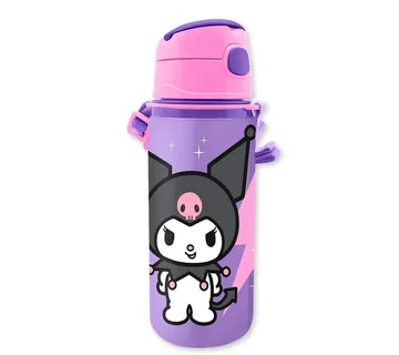 Kuromi boca za vodu sa slamkom, 600 ml - cover