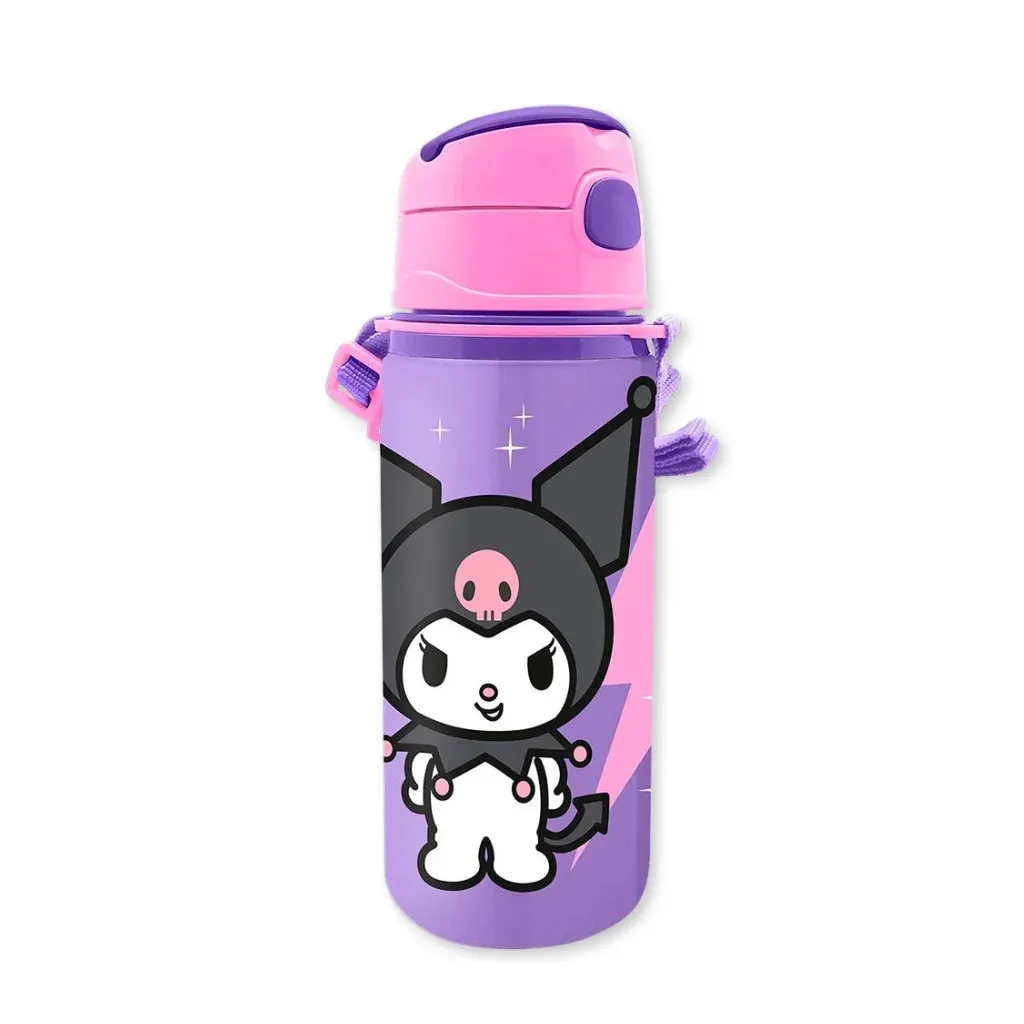 Kuromi boca za vodu sa slamkom, 600 ml - cover