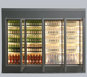 TC Rashladna komora sa staklenim vratima - cover