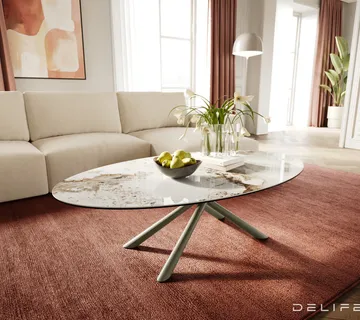 Klub stolić Edge 140x80cm, Materijal: Keramika Minas Melange - cover