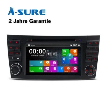 MERCEDES E KLASA 2din radio ORIGINAL NAVIGACIJA GPS - cover