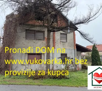 681. Vukovar, centar V. Radauša 2, dio kuće za obnovu 100 m2 tj kat - cover