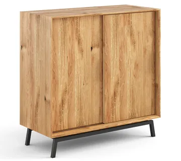 Komoda Modern Loft 101x45cm, Materijal: Masivno Drvo Hrast - cover