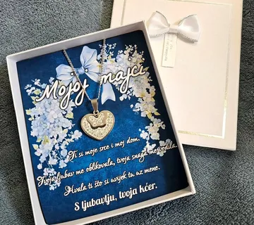 Lančić s posvetom za majku - cover