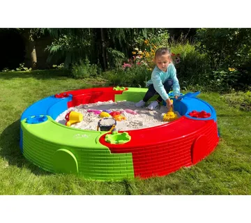 Okrugli šareni pješčanik 170x21cm - cover