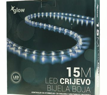 LED Crijevo 15m – Bijela boja - cover