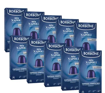 Borbone Nespresso MIA NAPOLI blend ALU 100 kapsula - cover