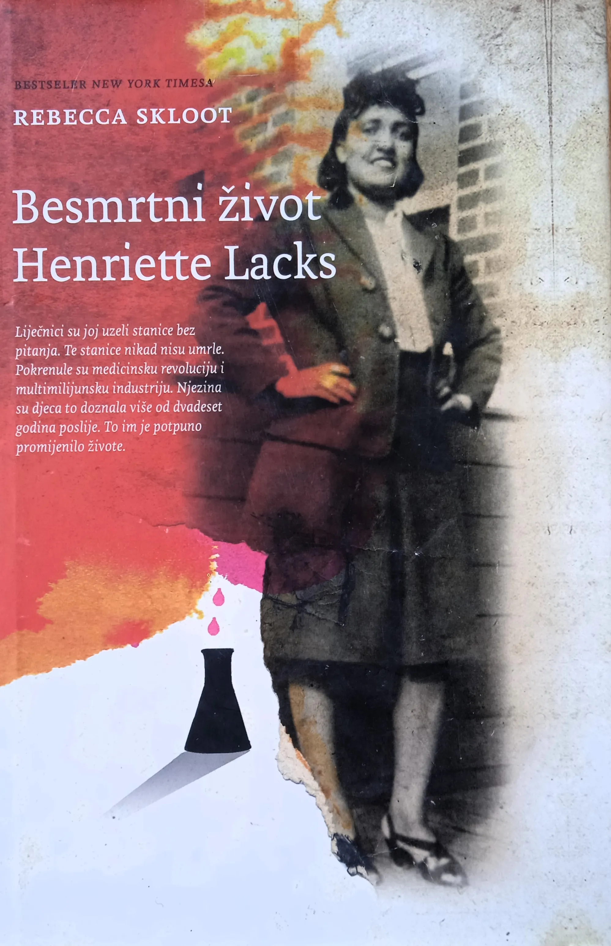 BESMRTNI ŽIVOT HENRIETTE LACKS Rebecca Skloot - cover