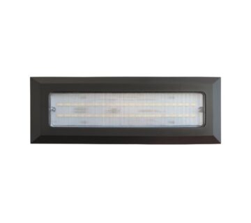 Zidna svjetiljka (lampa) vanjska led pravokutna P1501 - Antracit siva - cover