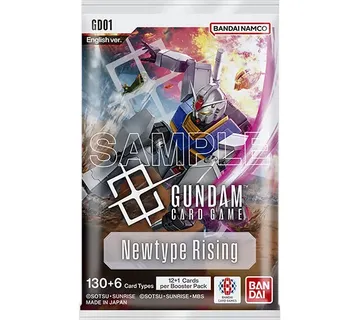 Gundam Card Game Newtype Rising Booster Pack GD01 - cover