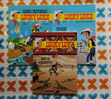 Lucky Luke - Most na Mississippiju, Lijepa provincija, Prorok - cover
