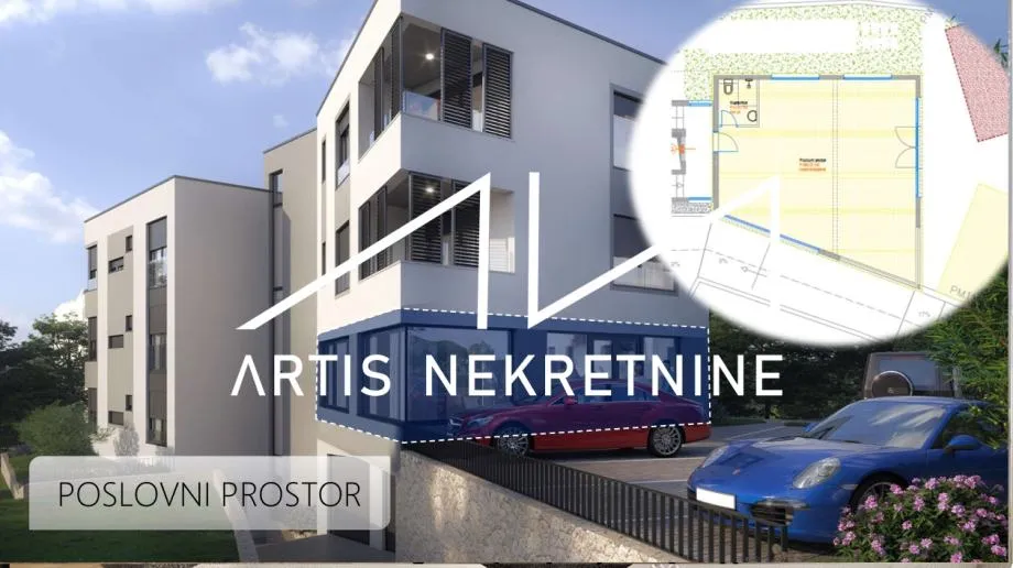 ZADAR - BELAFUŽA: POSLOVNI PROSTOR, ATRAKTIVNA LOKACIJA - NOVOGRADNJA - cover