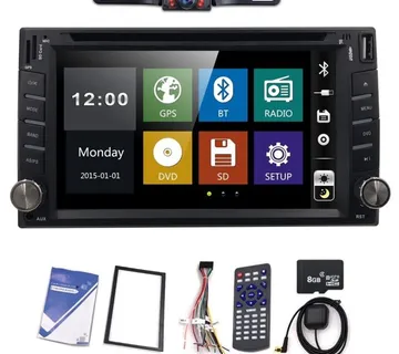 2din radio GPS Navigacija CD DVD USB Parking KAMERA - cover