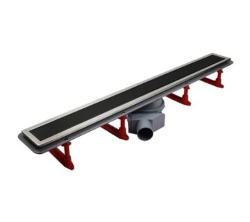 Tuš kanalica 750mm Peštan PREMIUM LINE crno staklo - cover