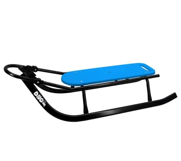 Dječje metalne sanjke s naslonom Dodo plave - cover