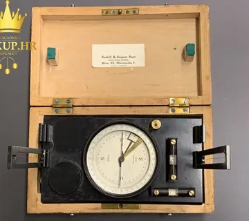 ANTIKTNI POMORSKI KOMPAS RUDOLF & AUGUST ROST / R1, RATE !! - cover