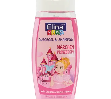 Elina med 2u1 dječji gel za tuširanje i šampon Vilinska princeza 250ml - cover