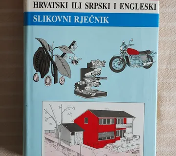 OXFORD - DUDEN-CANKARJEVA HRVATSKI I ENGLESKI SLIKOVNI RJECNIK 1988 - cover