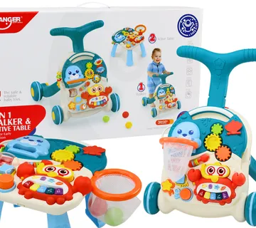 Hodalica Educational Table 2in1 -plava - cover