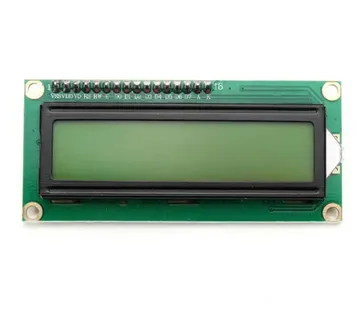 1602 I2C LCD - žuti - cover