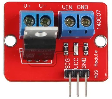 IRF520 MOS FET driver modul za Arduino - cover