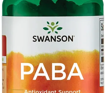 PABA – para-aminobenzojeva kiselina Swanson, 500 mg 120 kapsula - cover