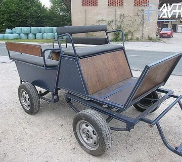 POLJOPRIVREDNA MEHANIZACIJA zaprežna kola za ponija - cover