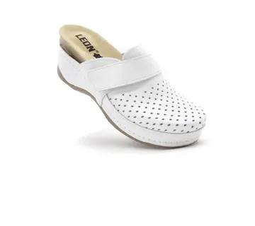 KOŽNE ANATOMSKE KLOMPE, Bijela, BBHFA - cover