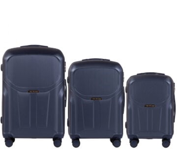 WINGS PDT01-3KPL set 3 kofera (L, M, S) tamnoplava - cover