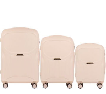 WINGS PDT01-3KPL set 3 kofera (L, M, S) bijela - cover