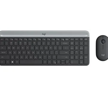 Tipkovnica LOGITECH MK470 Wireless Desktop (tipkovnica+miš) Graphite - cover