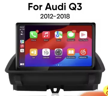 AUDI Q3 2din ORIGINAL Android Multimedija WIFI Parking kamera - cover