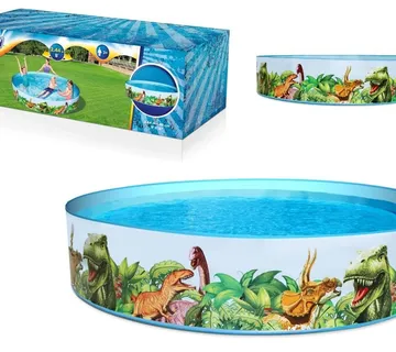 Ekspanzijski bazen  DINO 183 cm x 38 cm Bestway 55022 - cover