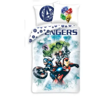 Pamučna posteljina Avengers 140x200cm - cover
