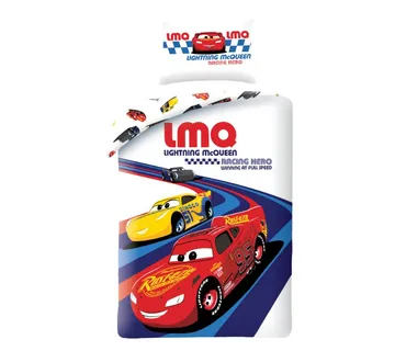 Pamučna posteljina Cars 140x200cm - cover