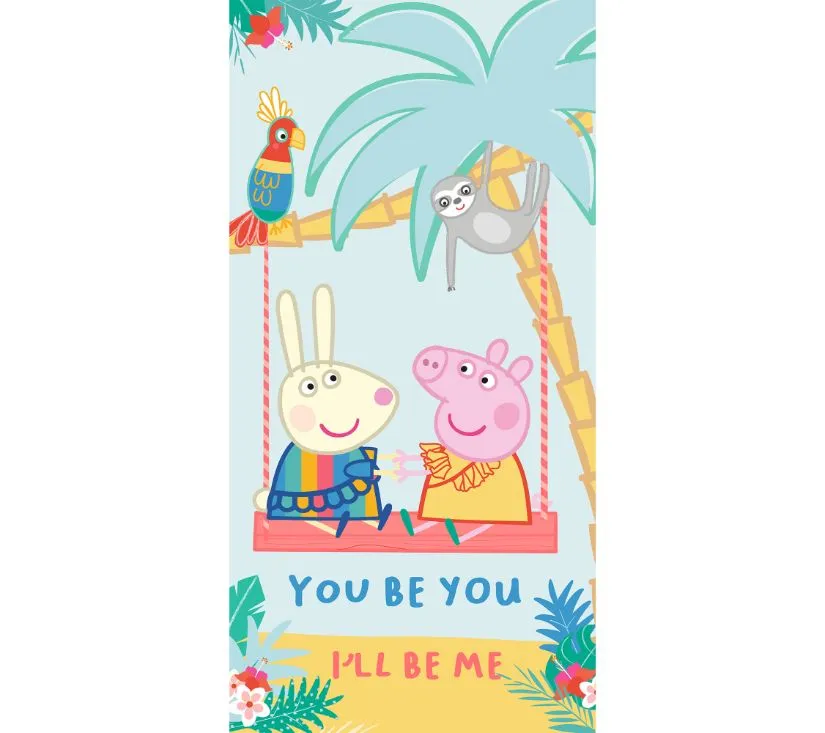 Pamučni ručnik Peppa Pig 70x140cm - cover