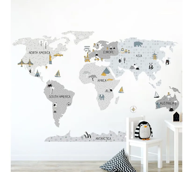 Pastelowe zidne naljepnice karta M sive - cover